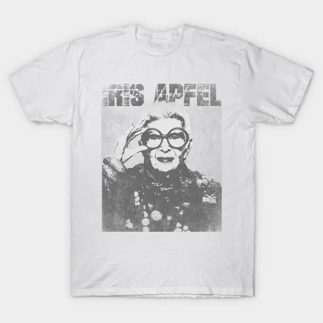 Iris-Apfel T-Shirt by Shelter Art Space